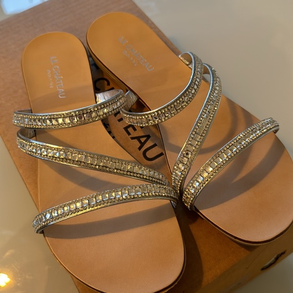 NWT - silver sandal - size EU 36 - Picture 7 of 7